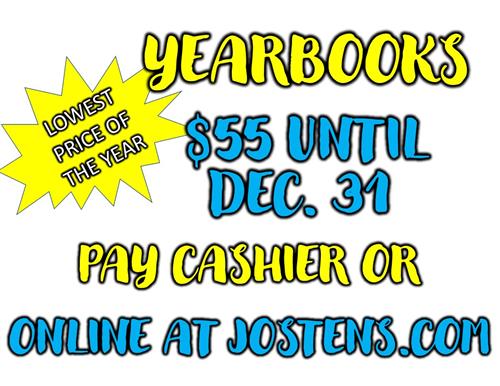 Yearbooks $55